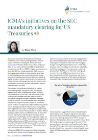 ICMAs initiatives on the SEC mandatory clearing for US Treasuries Q1 2026
